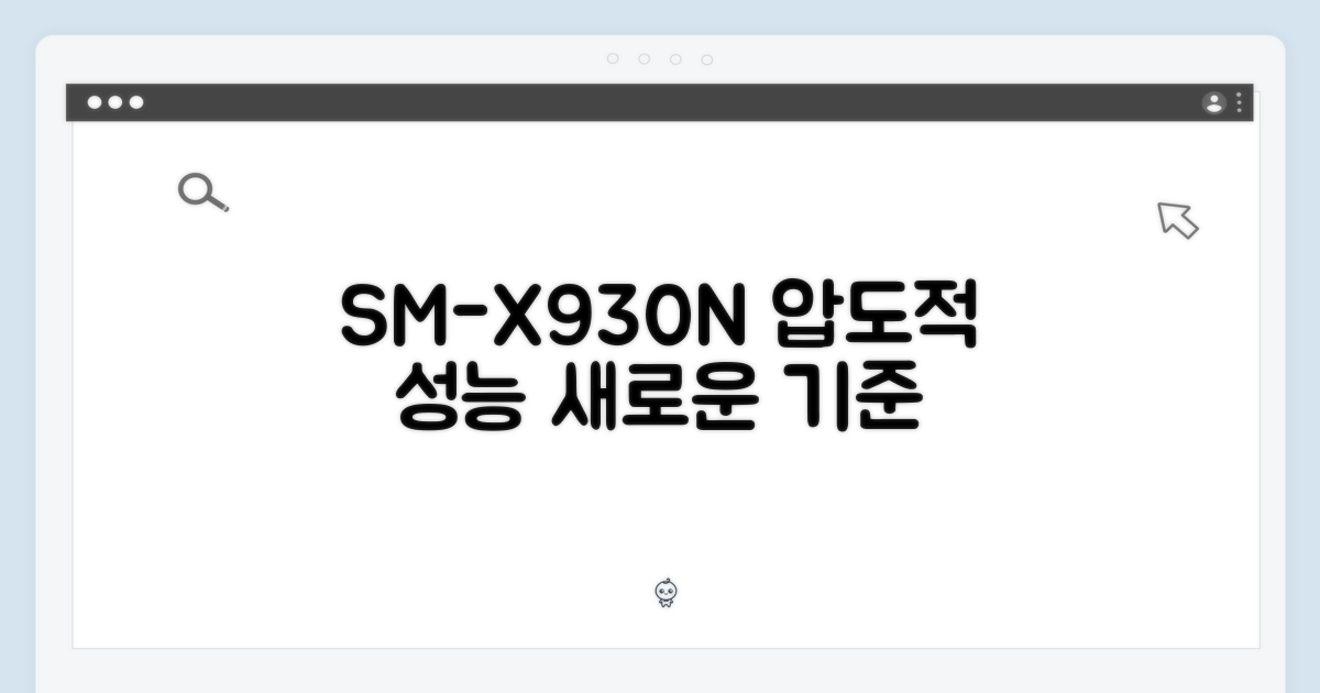 SM-X930N: 성능의 기준점