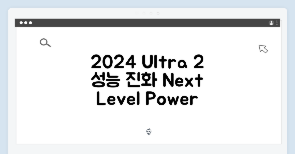 2024 Ultra 2, 성능의 진화