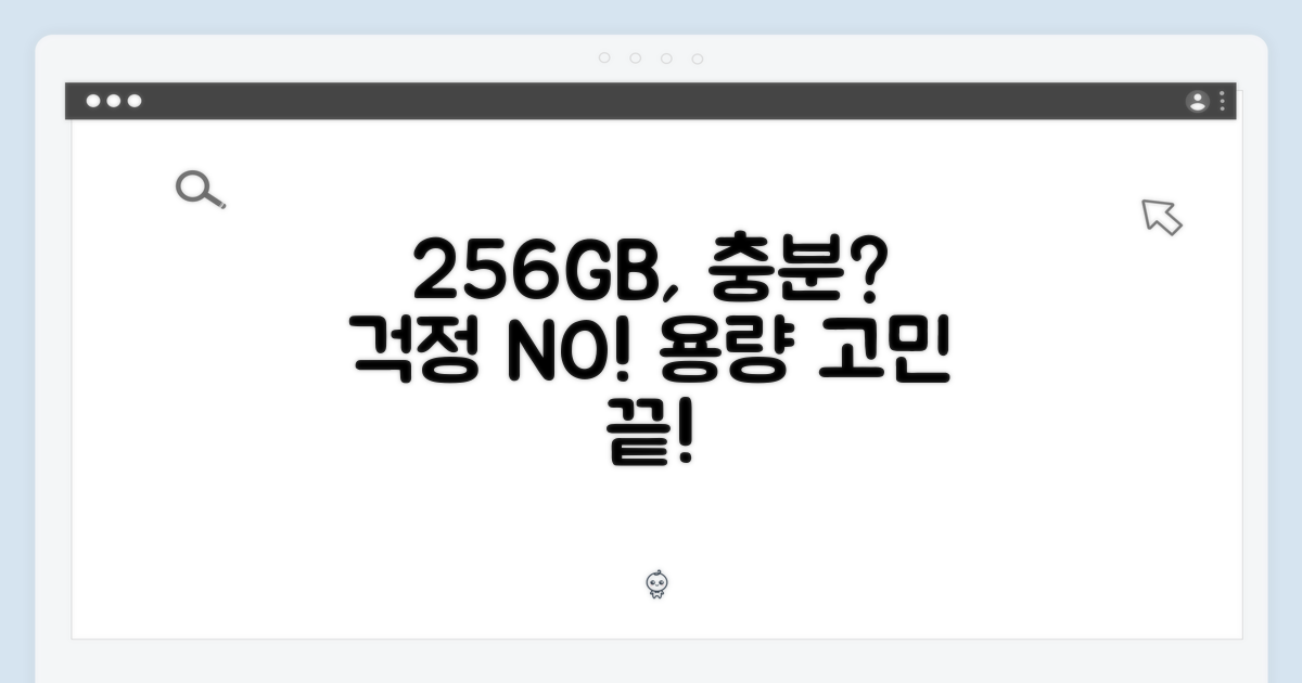 256GB, 충분할까?