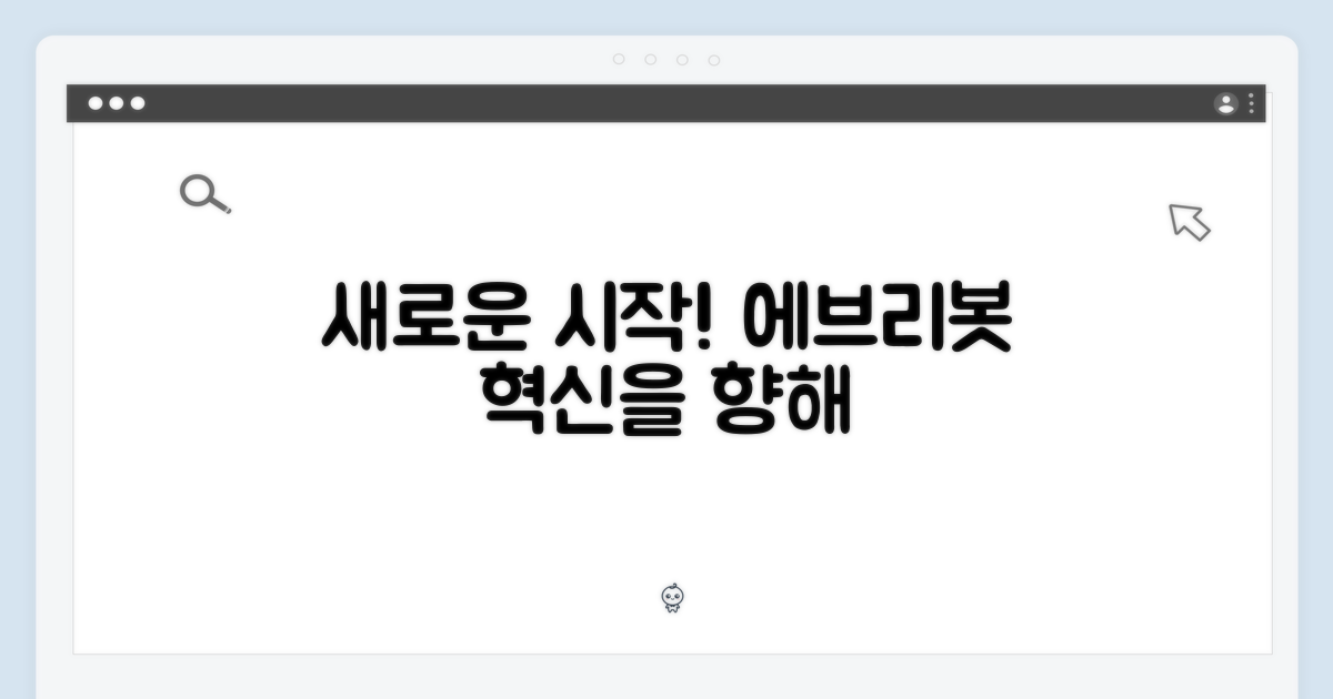 에브리봇, 새로운 시작