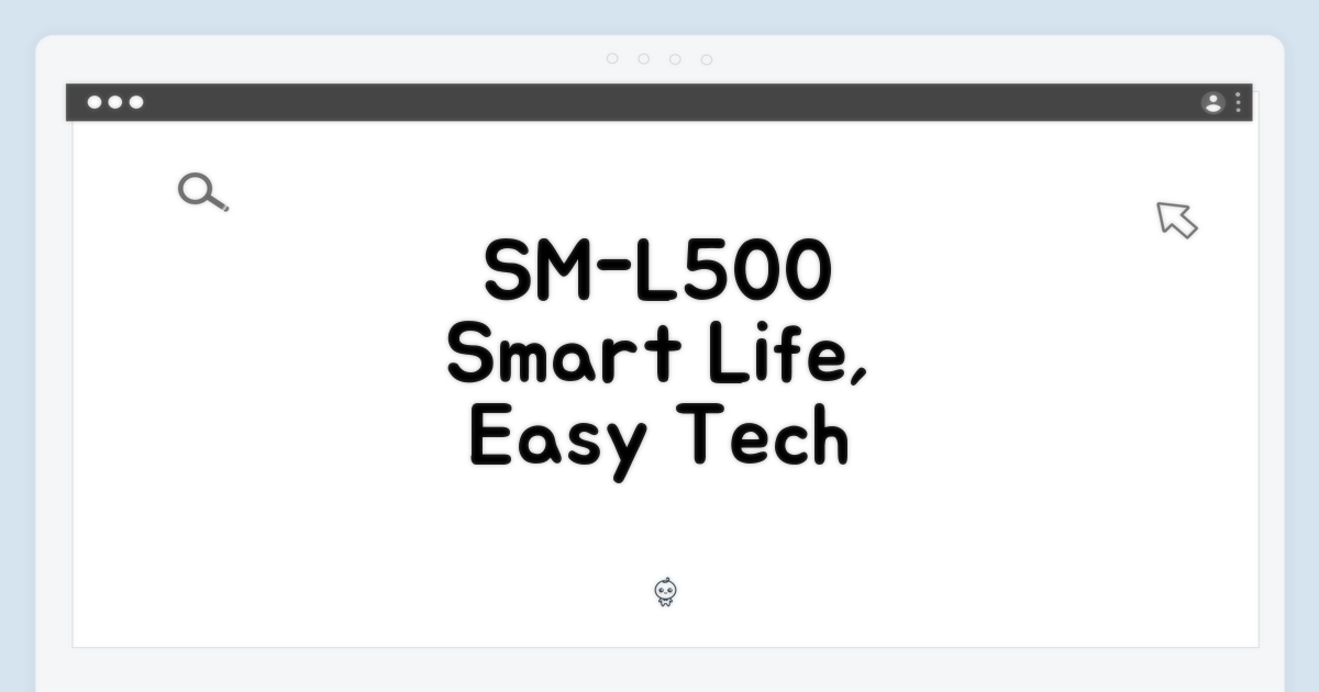 SM-L500, 스마트한 기능