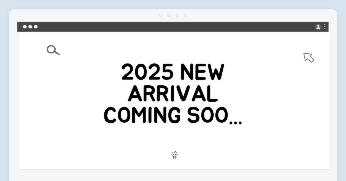 2025년 신형을 만나보세요