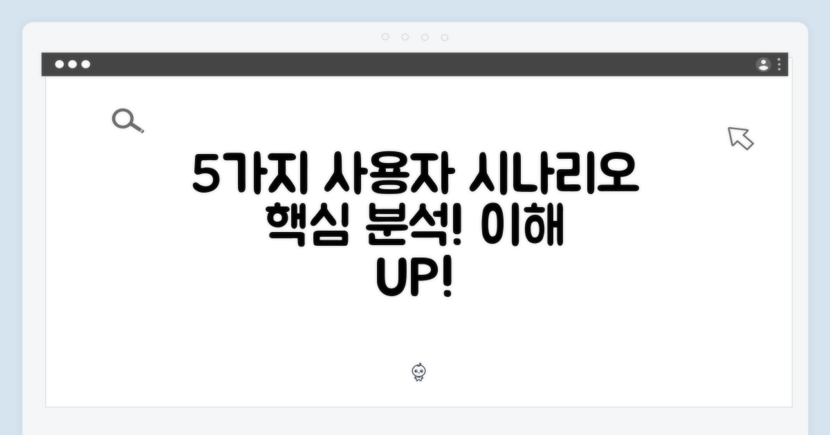 5가지 사용자 시나리오