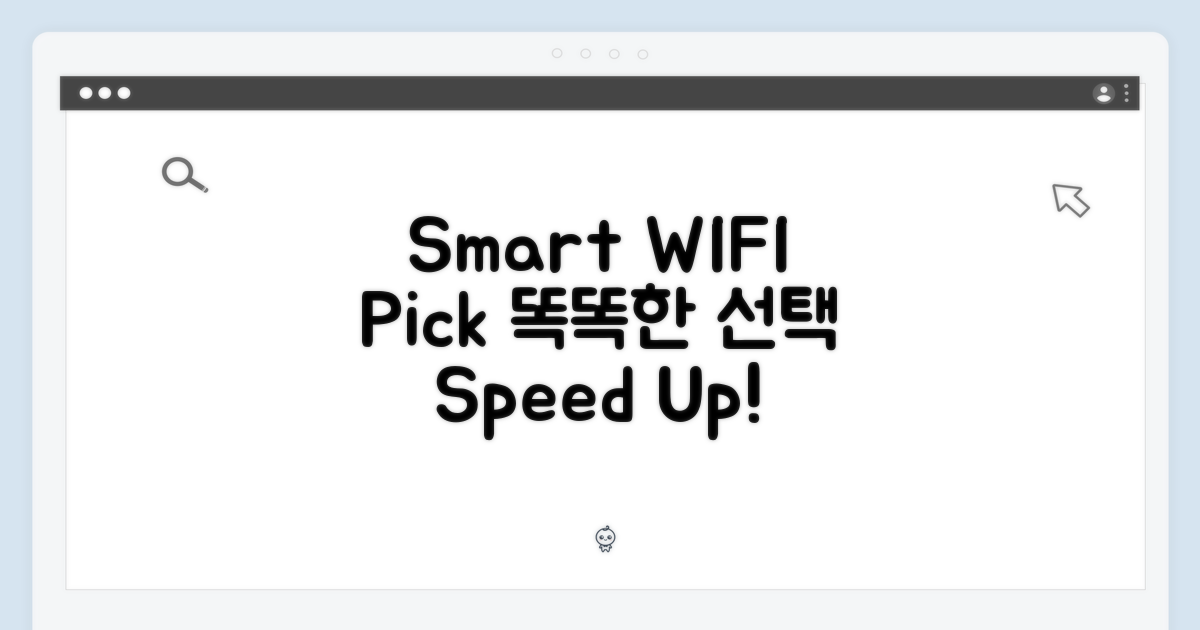 WIFI 모델, 똑똑한 선택
