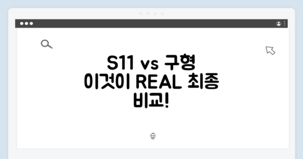 S11, 이전 모델과의 비교
