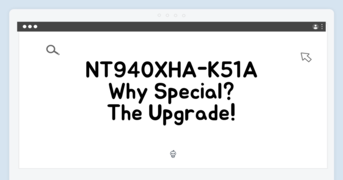 NT940XHA-K51A, 왜 특별할까?