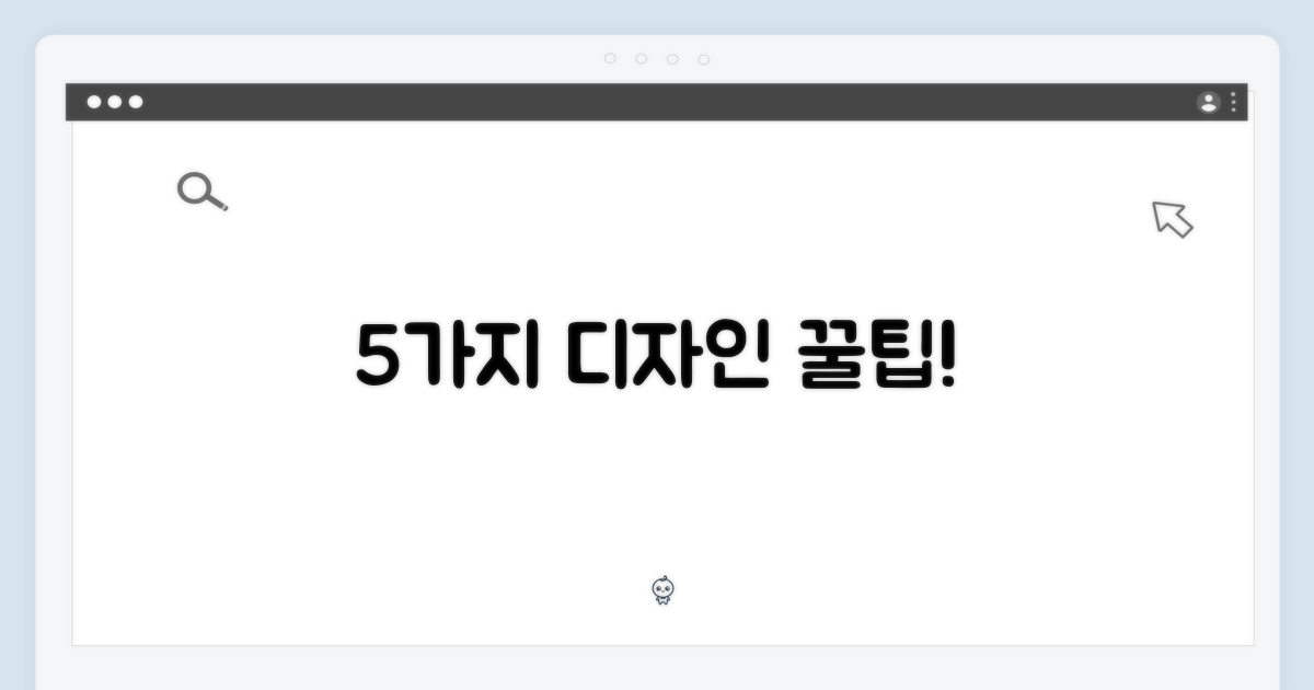 5가지 디자인 포인트