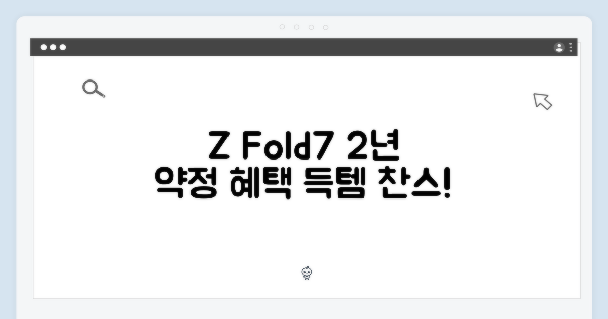 Z Fold7, 2년 약정 혜택