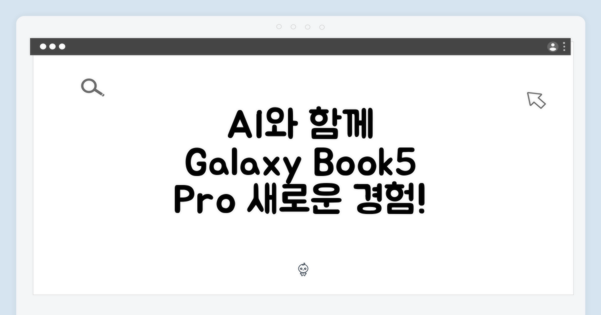 갤럭시북5 프로, AI로 경험하라!