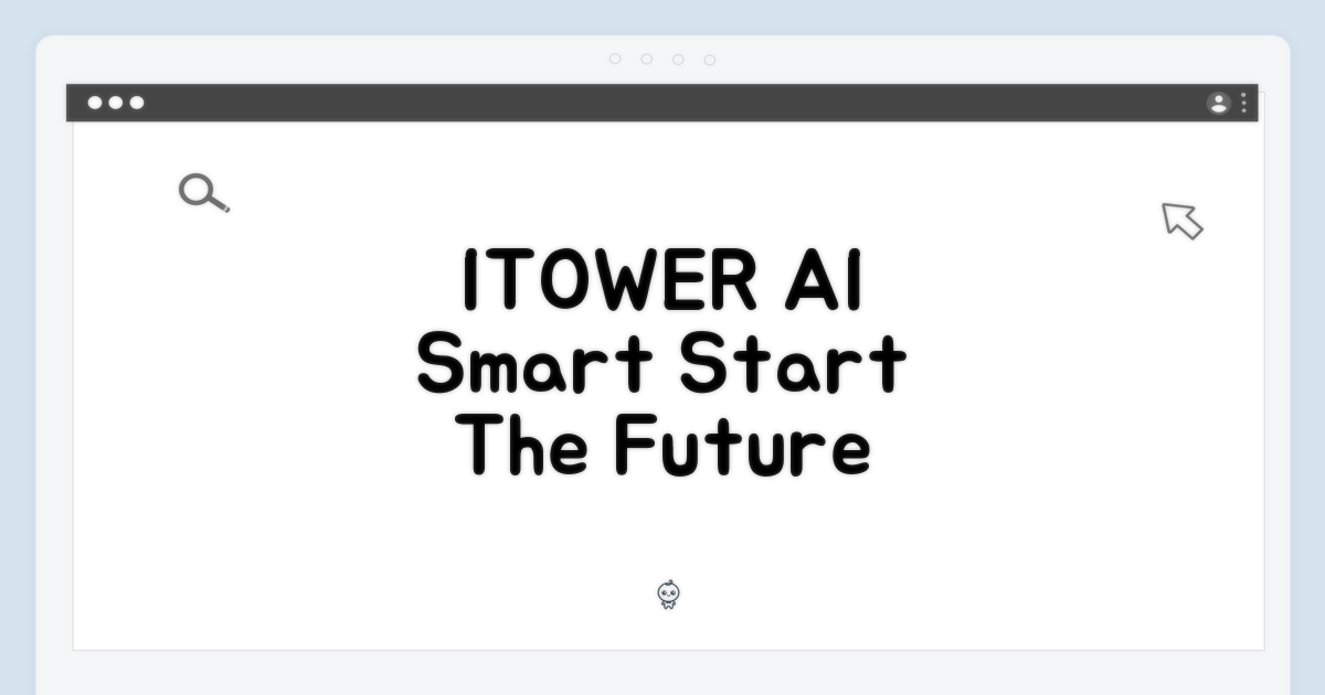 ITOWER AI, 스마트함의 시작