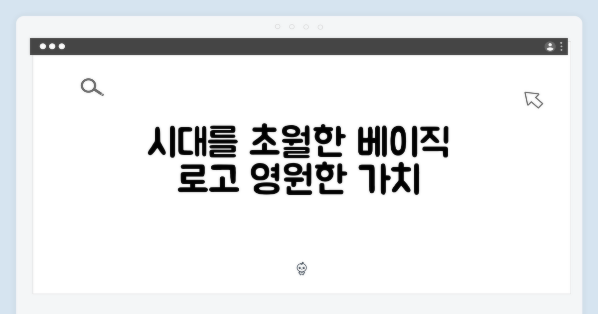 베이직 로고, 시대를 넘어