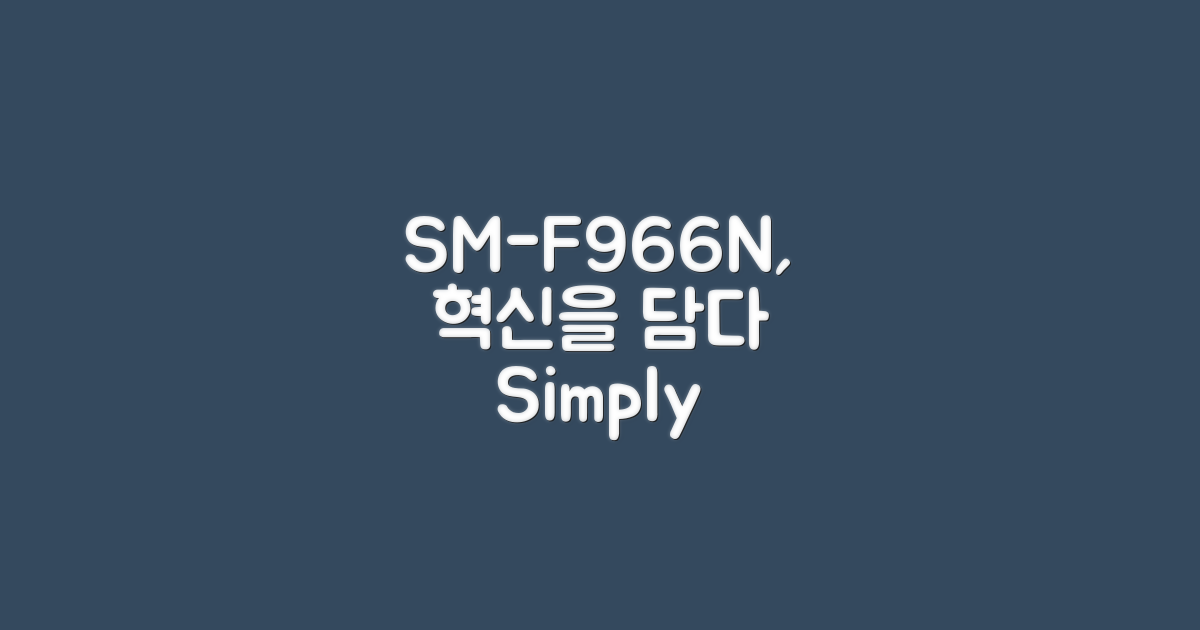 SM-F966N, 혁신의 이름