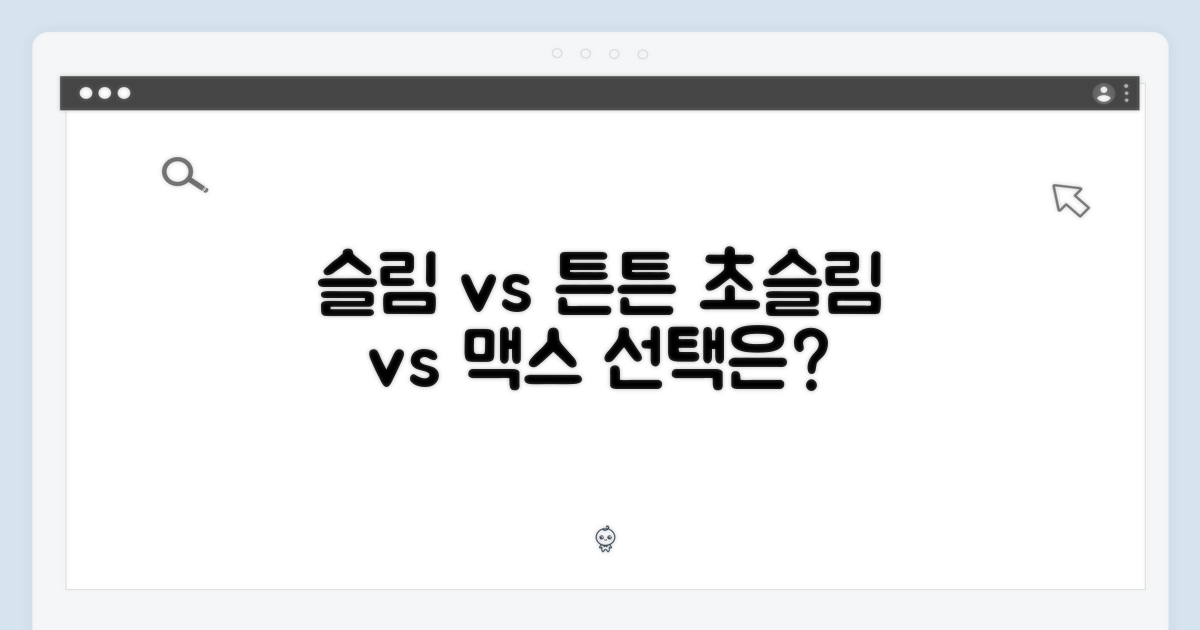 슬림 vs 튼튼 케이스
