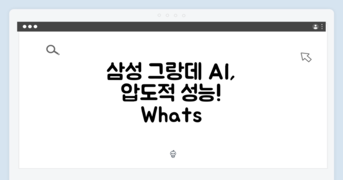 삼성 그랑데AI, 차별점은?