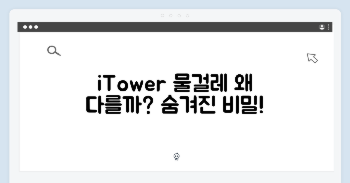 아이타워+물걸레, 왜 특별할까?