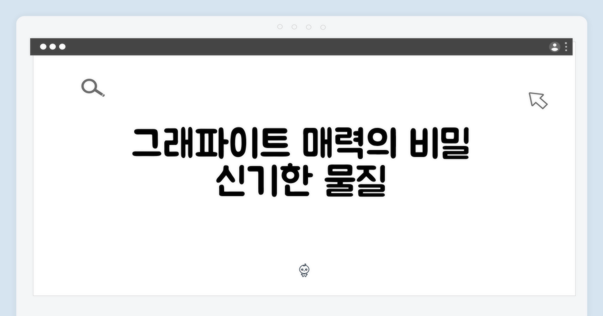 그래파이트 매력 탐구