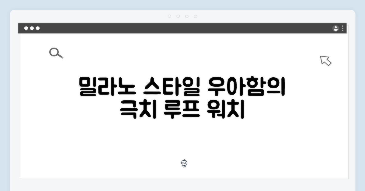 밀레니즈 루프의 품격