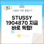 스투시 티셔츠 1904870: 지금 바로 1벌 득템!