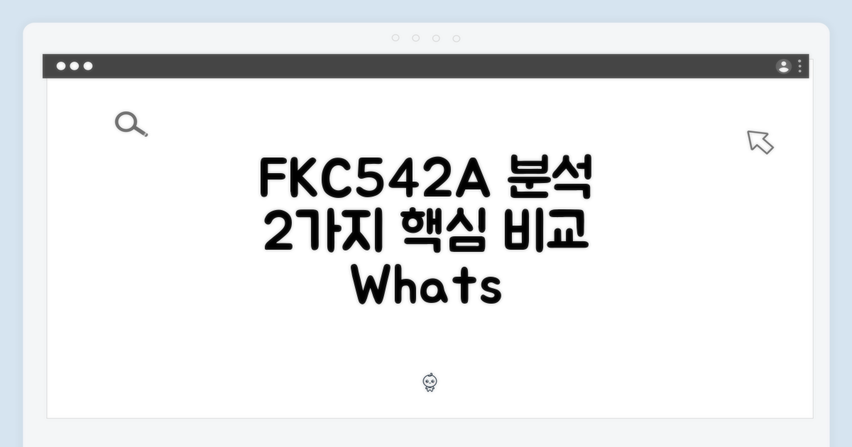 2가지 FKC542A 소재 분석