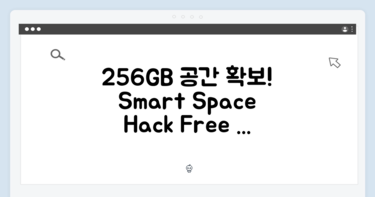 256GB 공간 활용