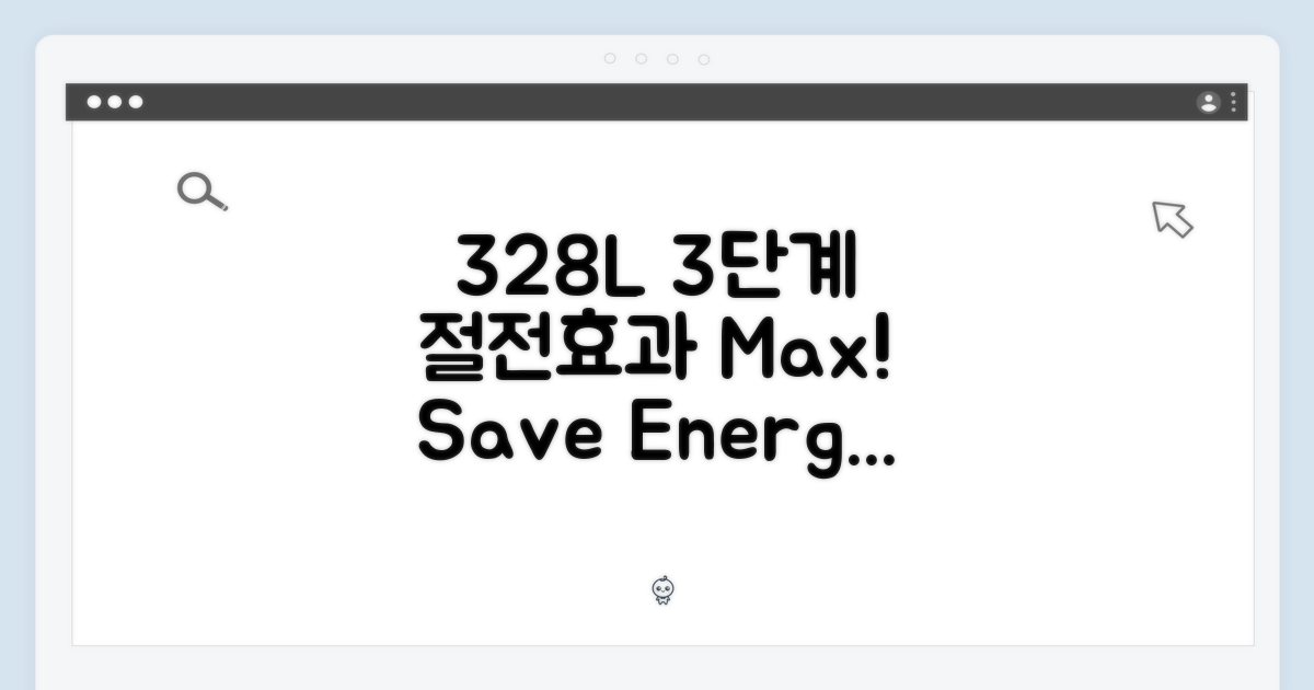 328L, 3단계 절전 효과