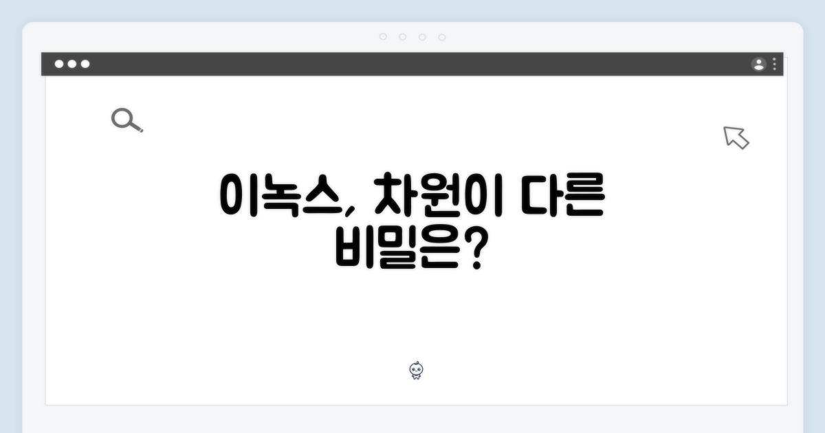 이녹스, 왜 특별할까?
