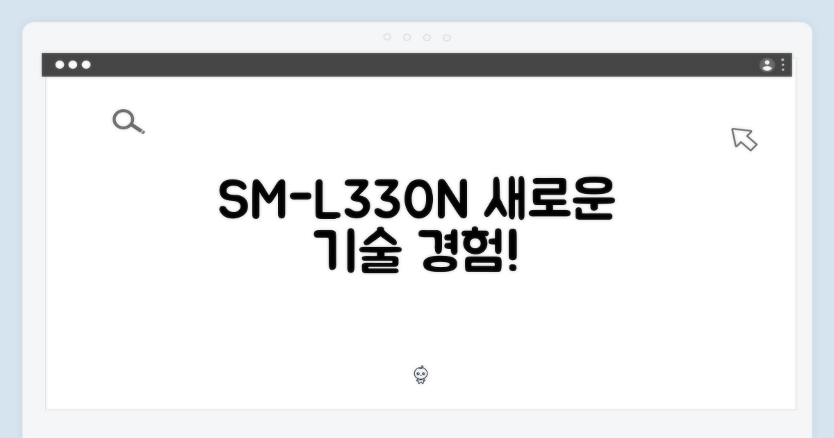 SM-L330N, 최신 기술 경험