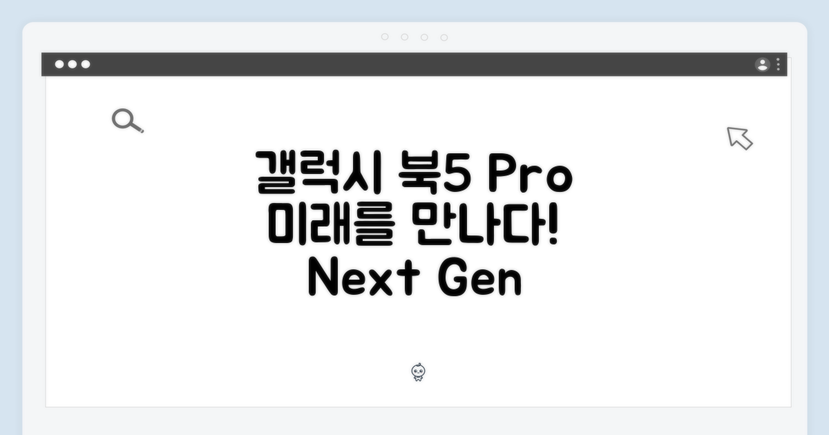 갤럭시 북5 Pro, 미래를 만나다