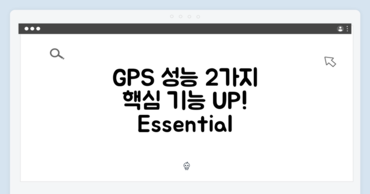 GPS 성능, 2가지 핵심 기능