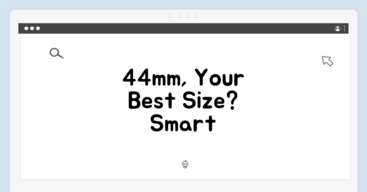 44mm, 최적의 선택일까?