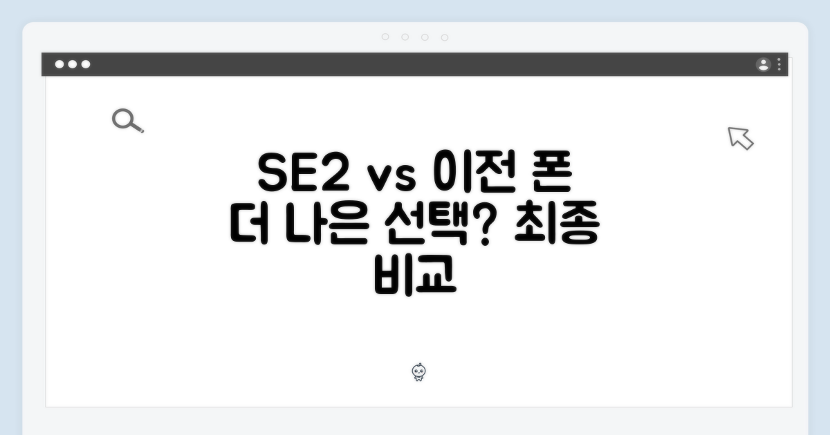 SE 2세대 vs 이전 모델